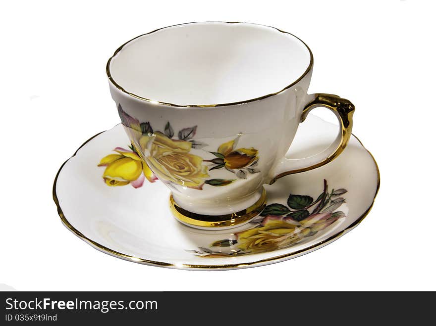 Tea Cup And Saucer