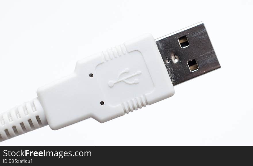 An image of usb plug. An image of usb plug