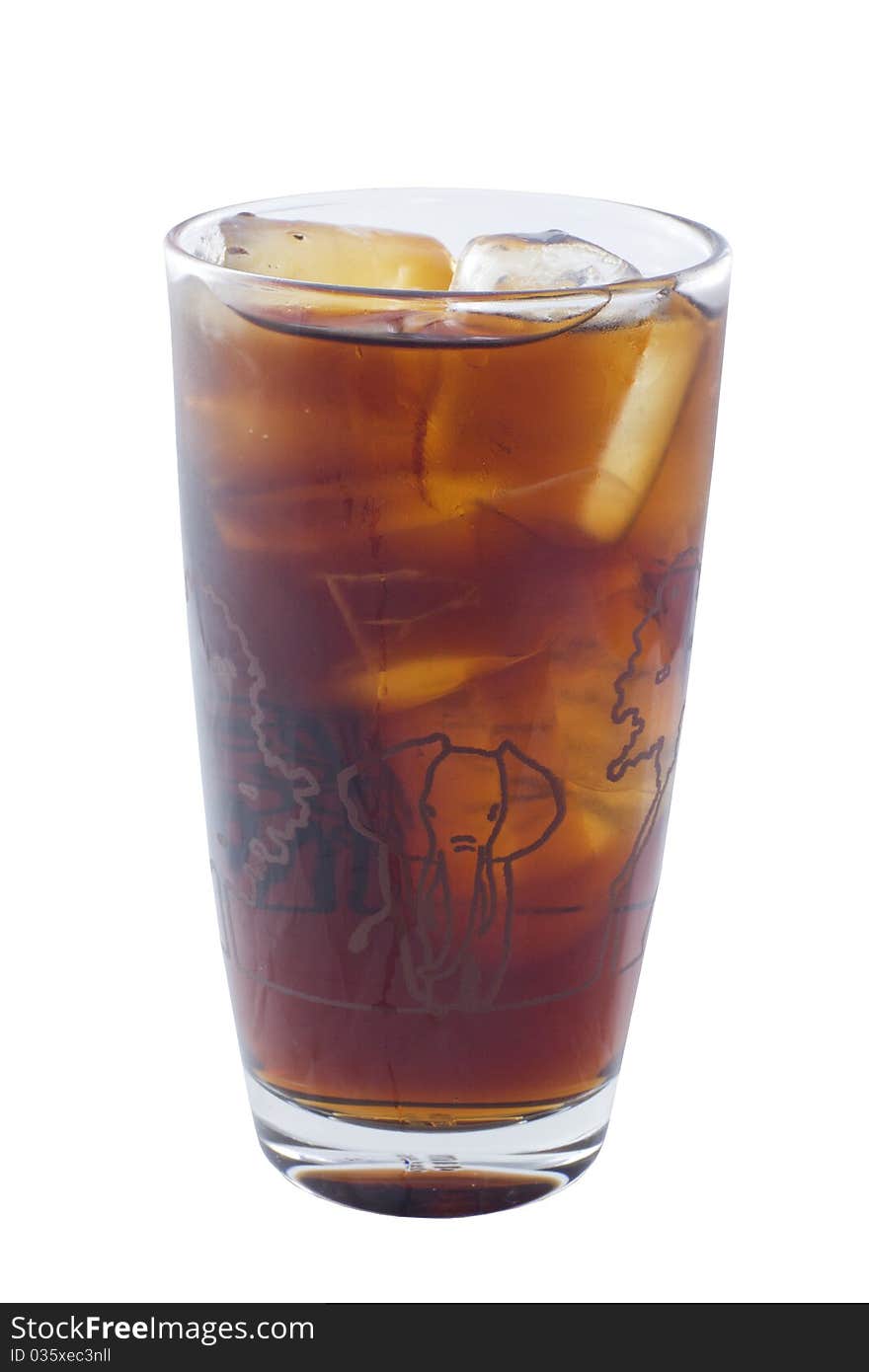 Glass of cola