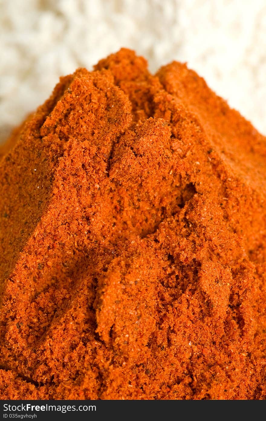 Close up of spice background