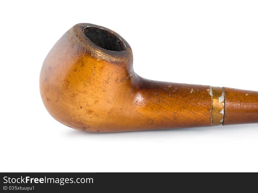 Smoking pipe isolated