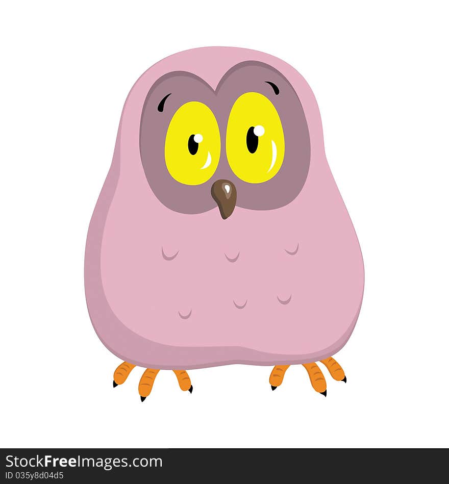 Cartoon Owlet