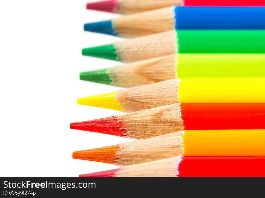 Colorful pencils