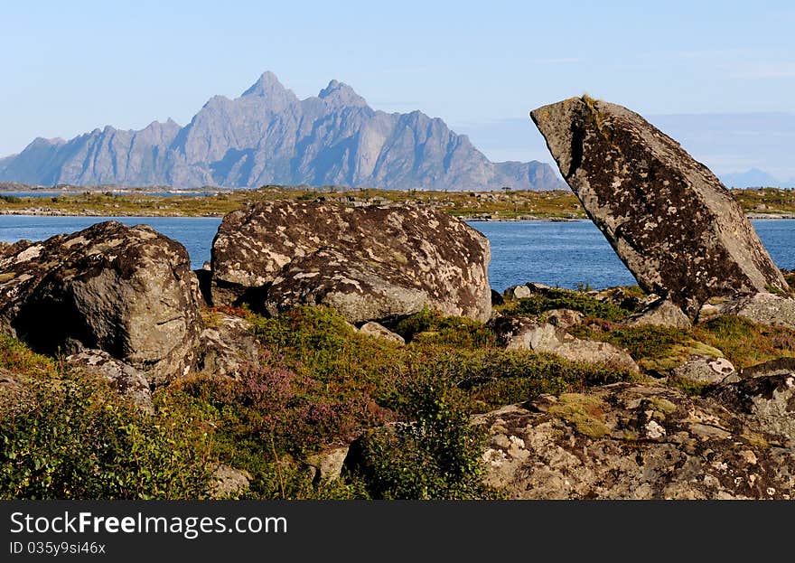 A quiet place in the nature in a european northern country