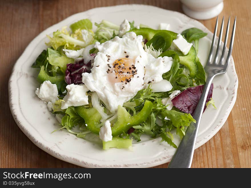 Leaf salad