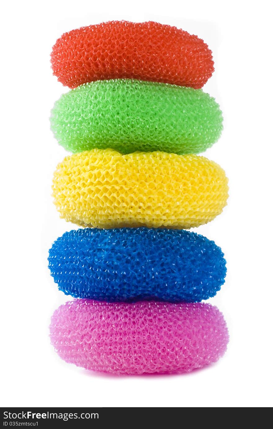 Stack of Scouring Pads