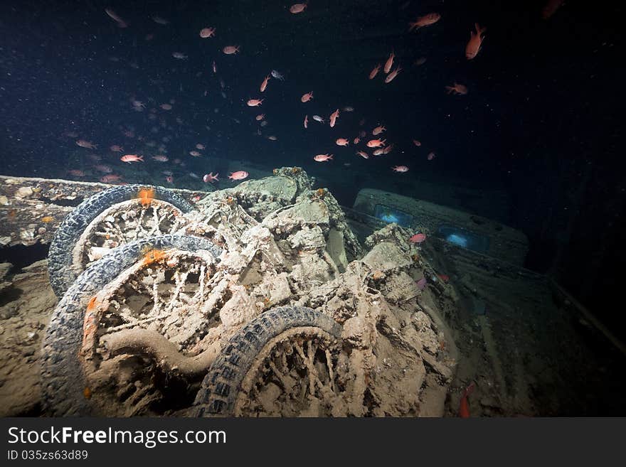 Norton 16H motorbikes cargo of the SS Thistlegorm.