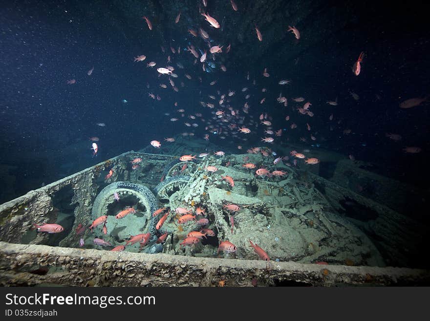 Norton 16H Motorbikes Cargo Of The SS Thistlegorm.