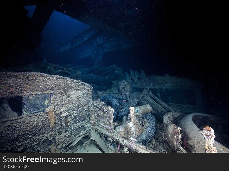 Cargo of the SS Thistlegorm.