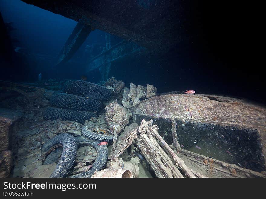 Cargo Of The SS Thistlegorm.