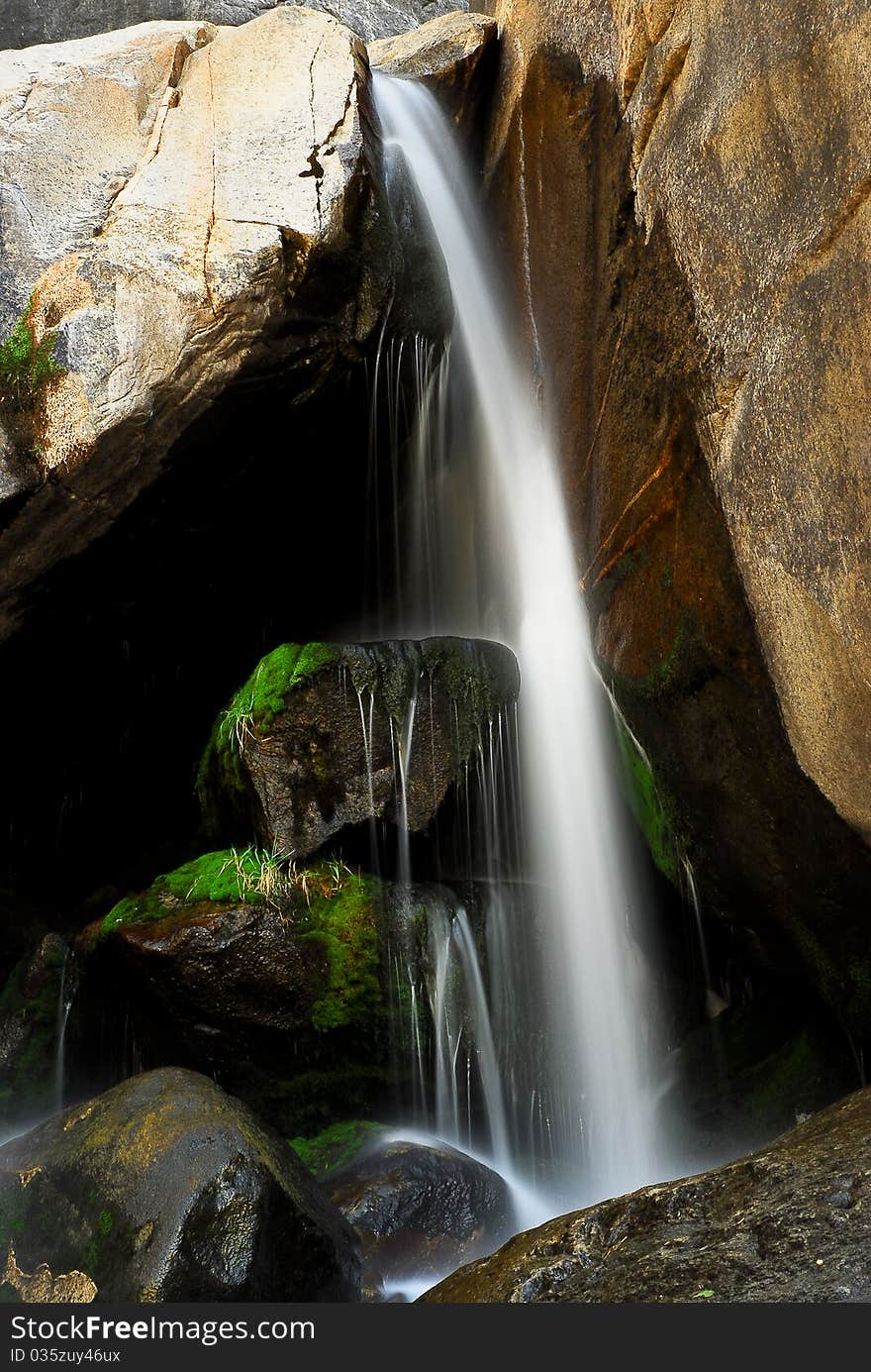 Bridalveil falls in yosemite national park. Bridalveil falls in yosemite national park