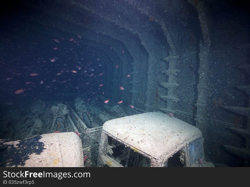 Cargo Of The SS Thistlegorm.