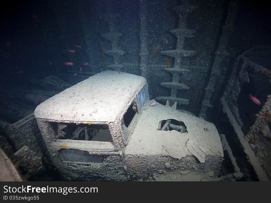 Cargo of the SS Thistlegorm.