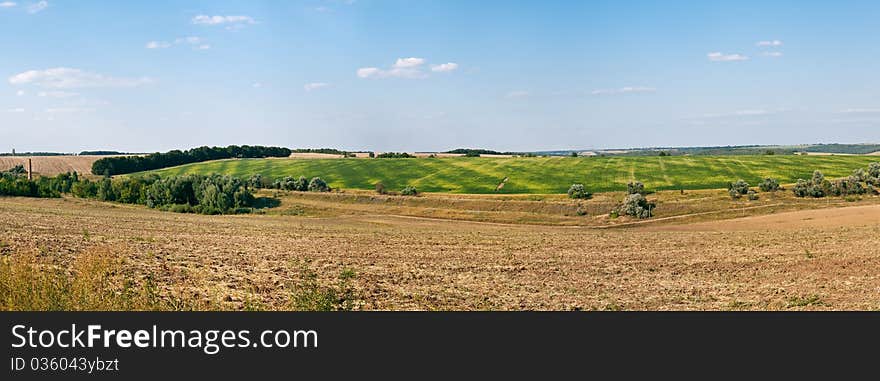 Pano of rural Landscape