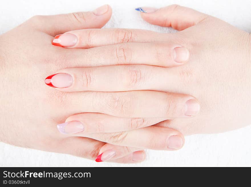 Male manicure