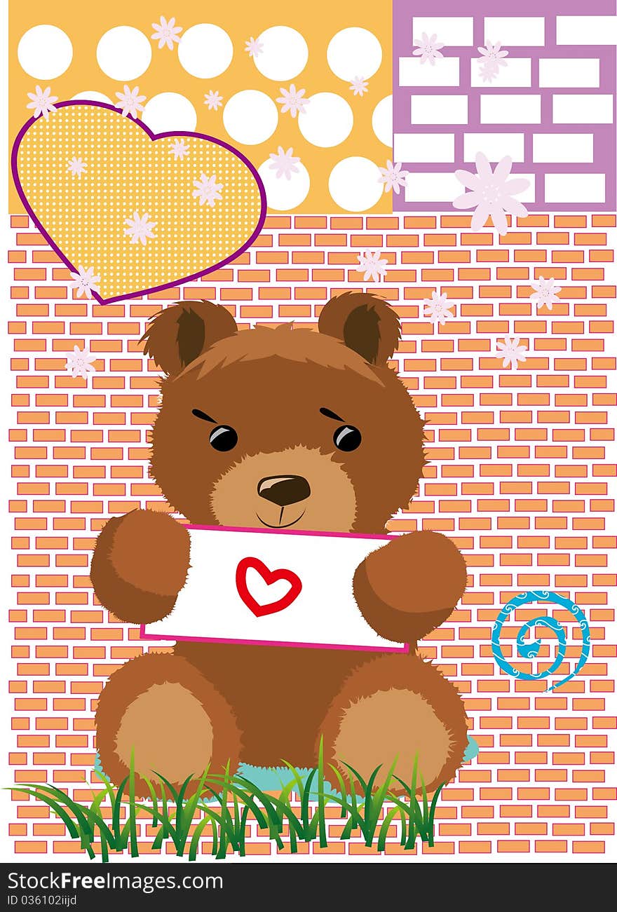 Lovely bear，My Sweet Valentine