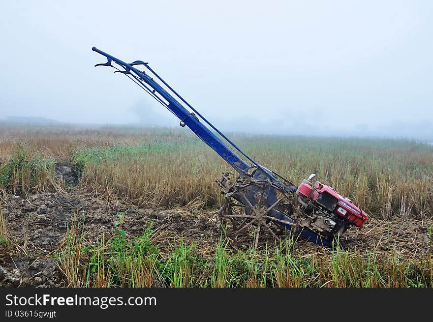 Prepare Tractor In The Morning.