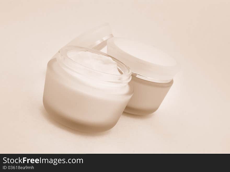 Cosmetics Cream Jars