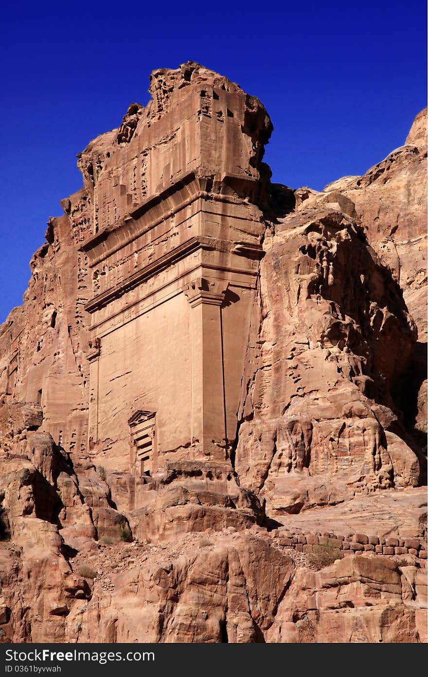 Petra - Nabataeans capital city ( Al Khazneh ), Jordan. Petra - Nabataeans capital city ( Al Khazneh ), Jordan