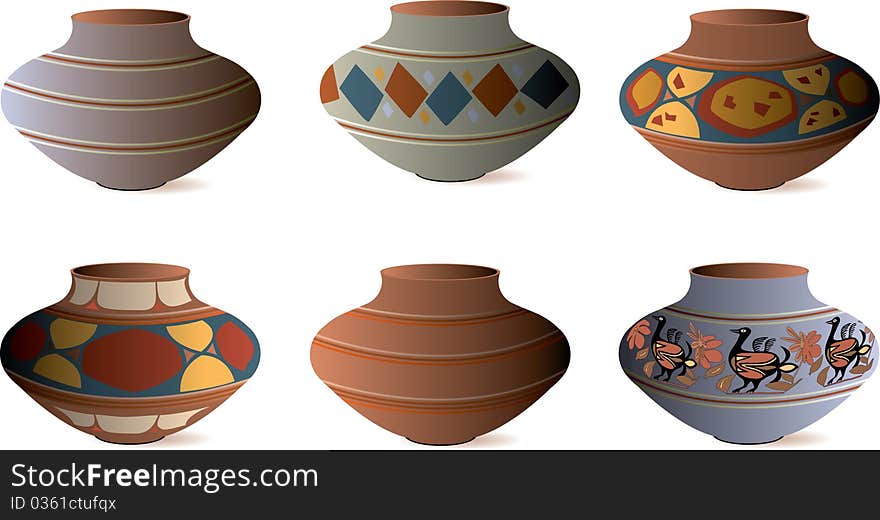 Clay Pottery Collection