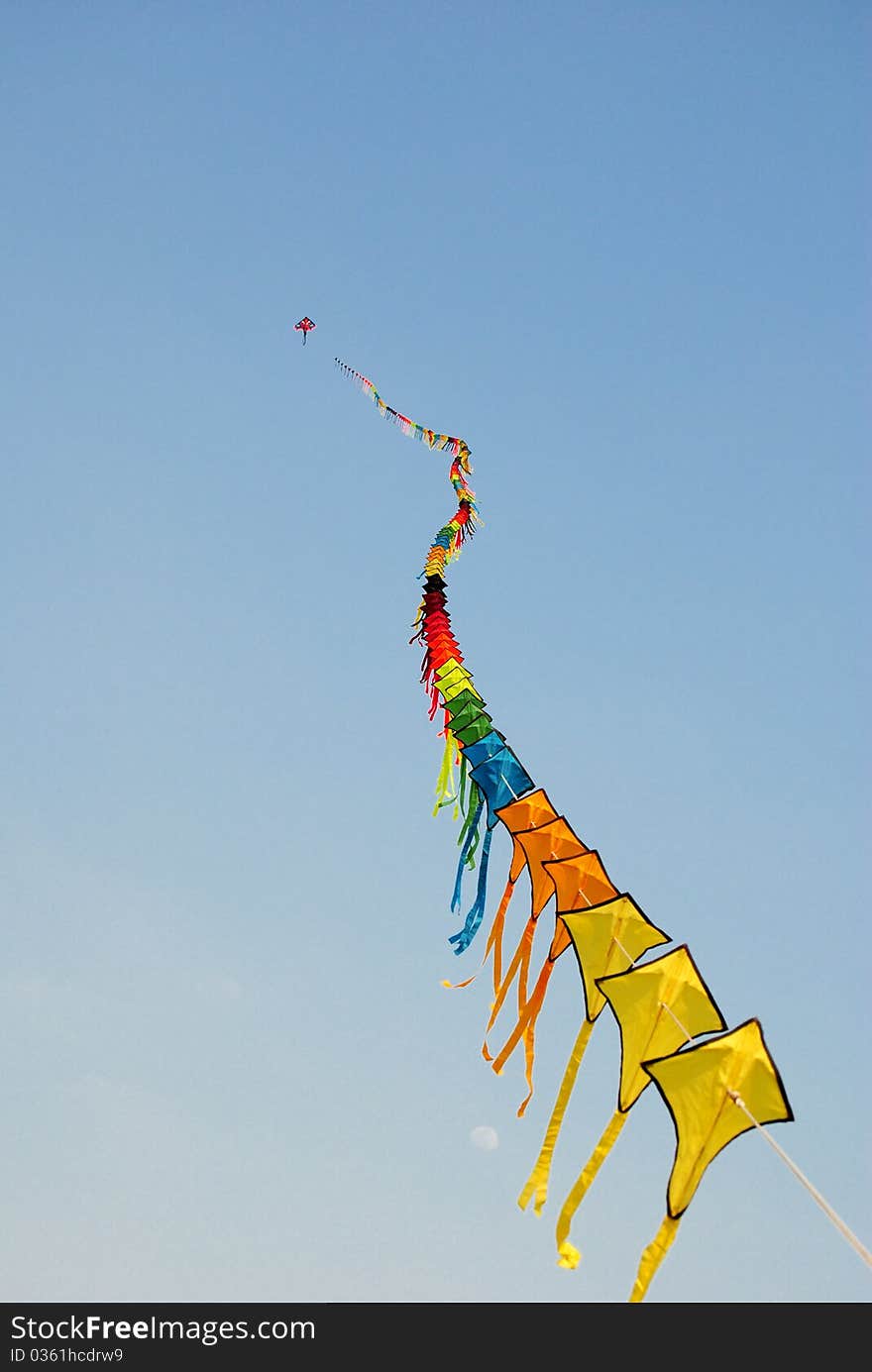 Rainbow kite