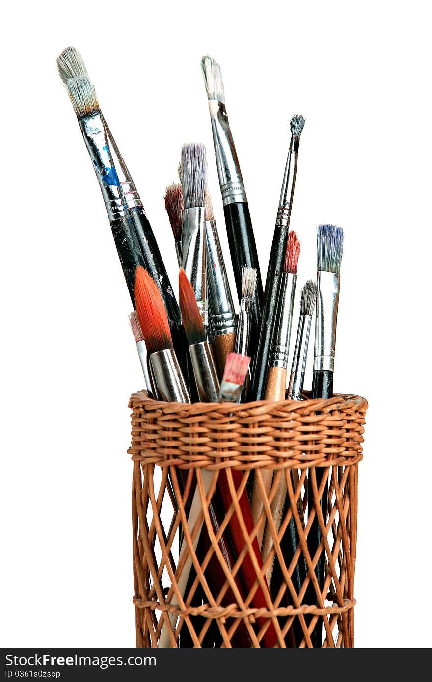 Artist brushes