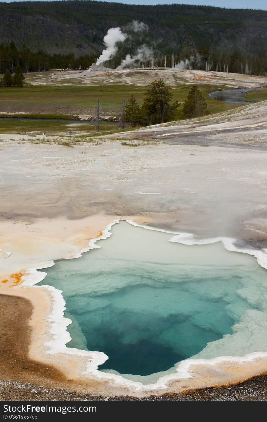 Upper Geyser Basin - Yellowstone National Park