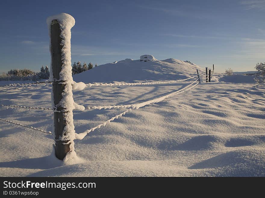 Snow cover Fence