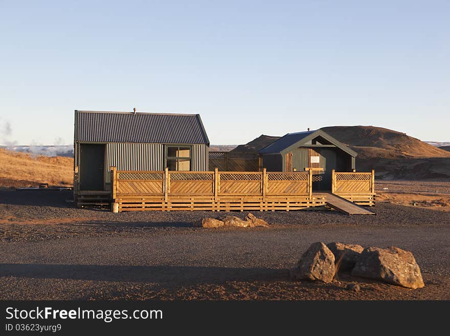 House in Krísuvík @ Iceland