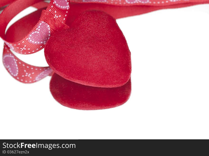 Arrangement of red, pink and white candy corn for Valentine's day. Horizontal shot. Arrangement of red, pink and white candy corn for Valentine's day. Horizontal shot.