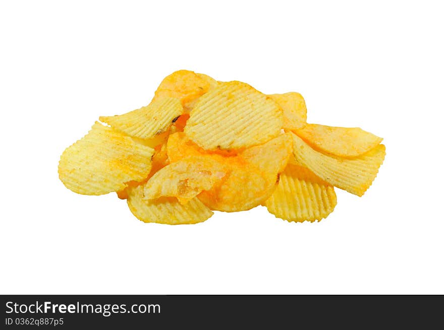 Potato chips, salty fat to high cholesterol