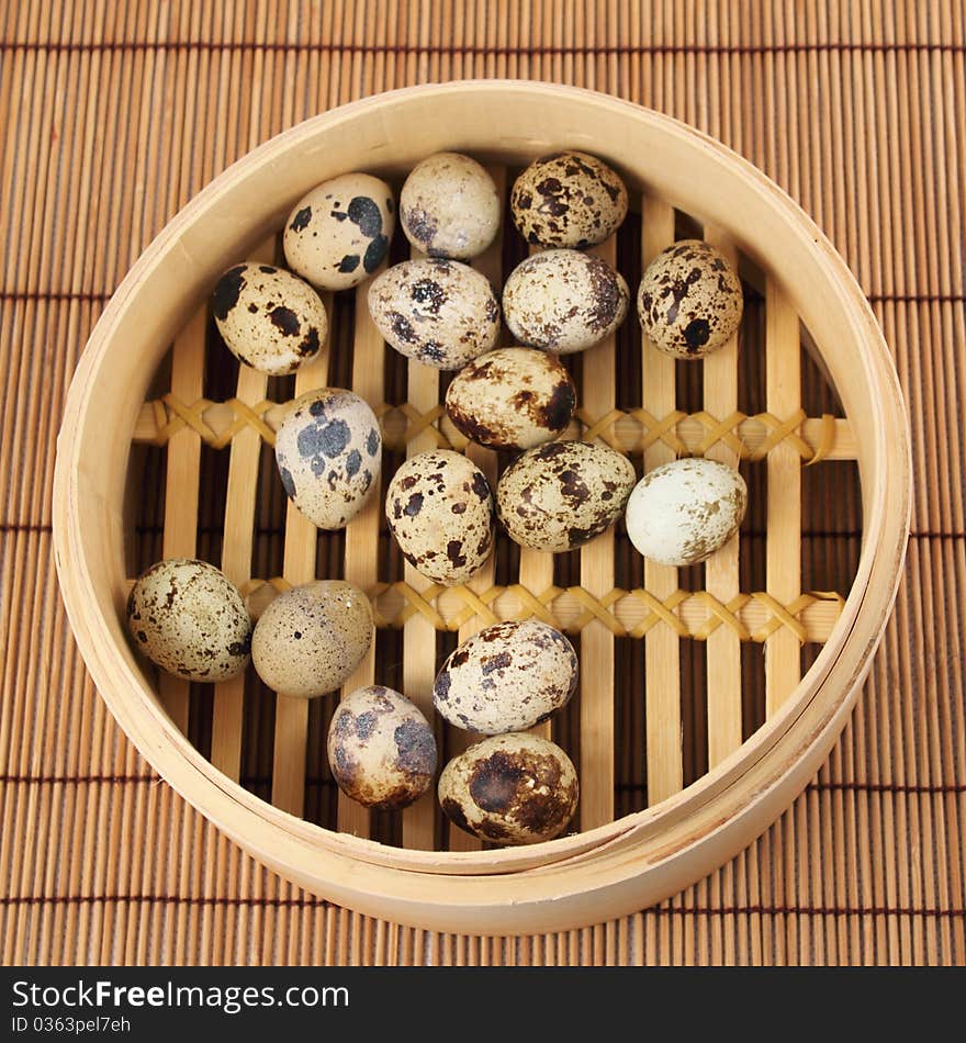 Quail eggs