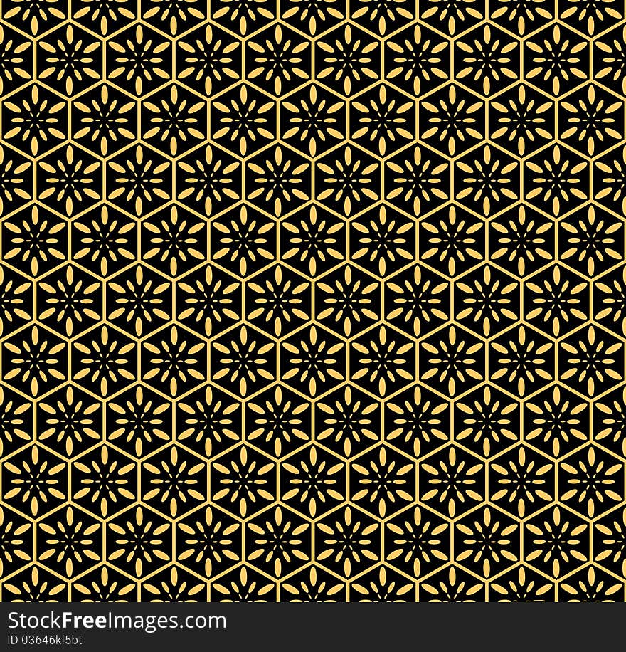 Seamless Decorative Pattern.