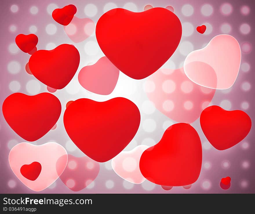 Heart background , design for valentine card. Heart background , design for valentine card