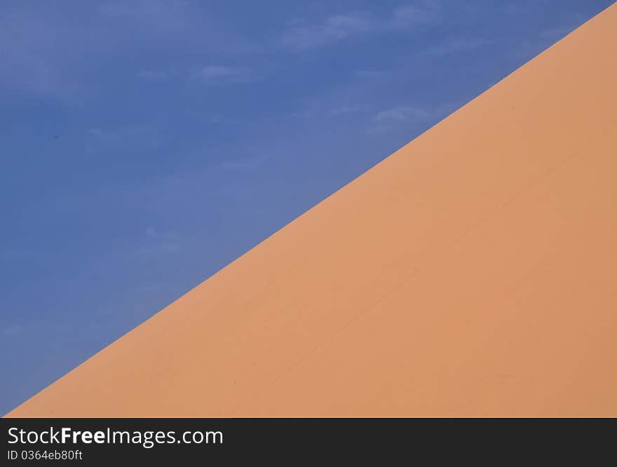 White dunes are located near the village of Mui Ne in Vietnam