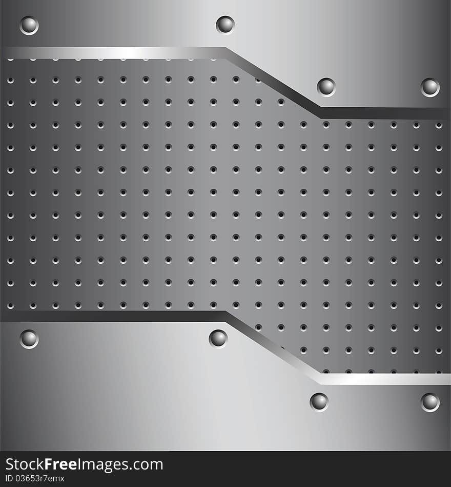 Metal background for your design