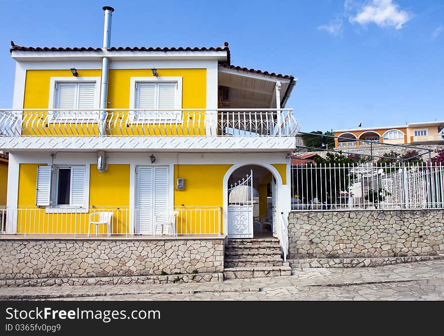 Yellow house