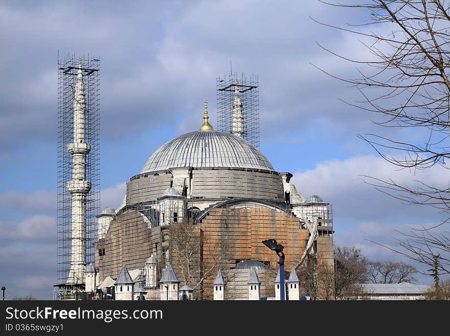 Cemberlitas Mosque in Istanbul Turkey.