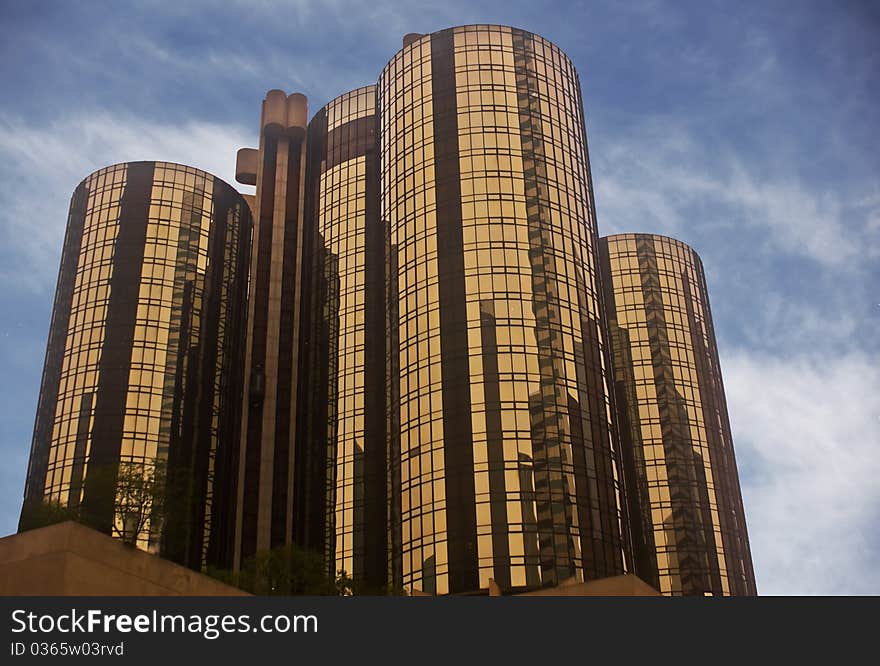 A Los Angeles downtown hotel