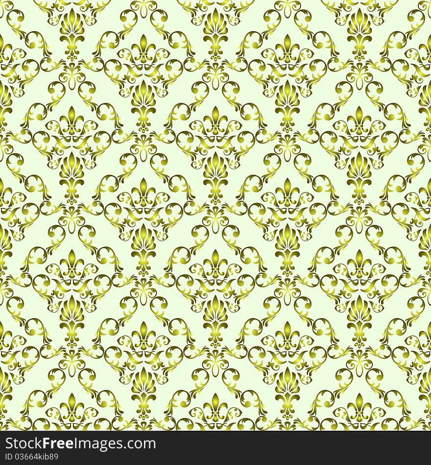 Seamless wallpaper pattern