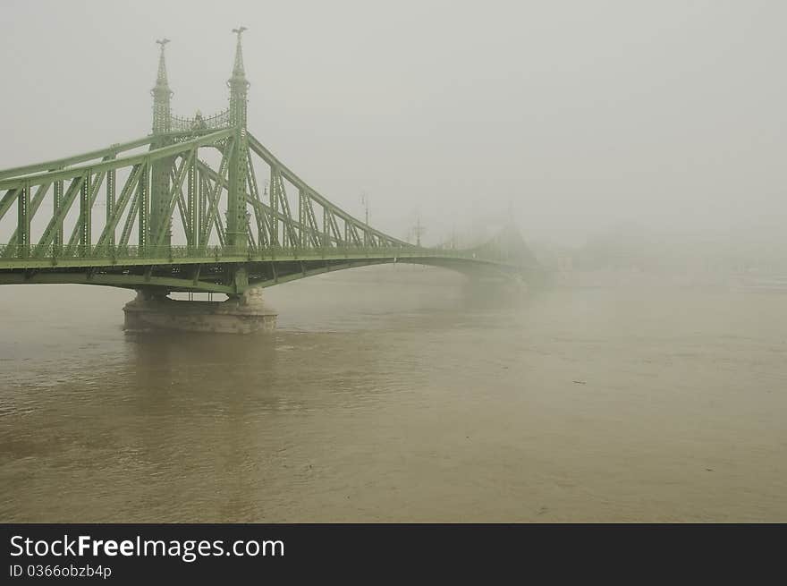 Bridge in the fog