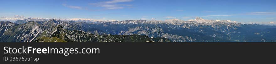 Julian Alps Panorama