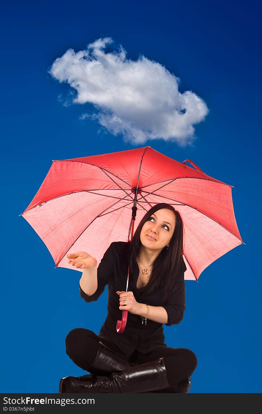 Woman With Umbrella