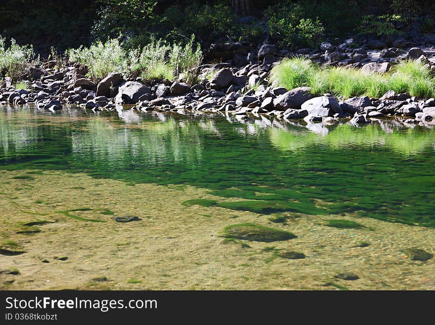 River Yosemite National Park, California, USA