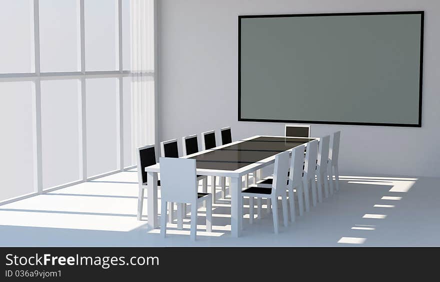 Modern conference room