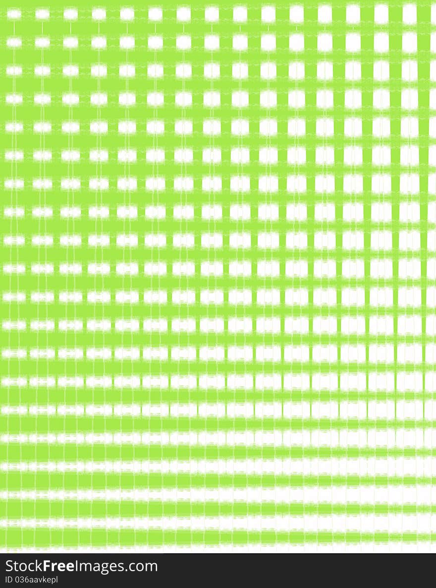 Green abstract background with squares