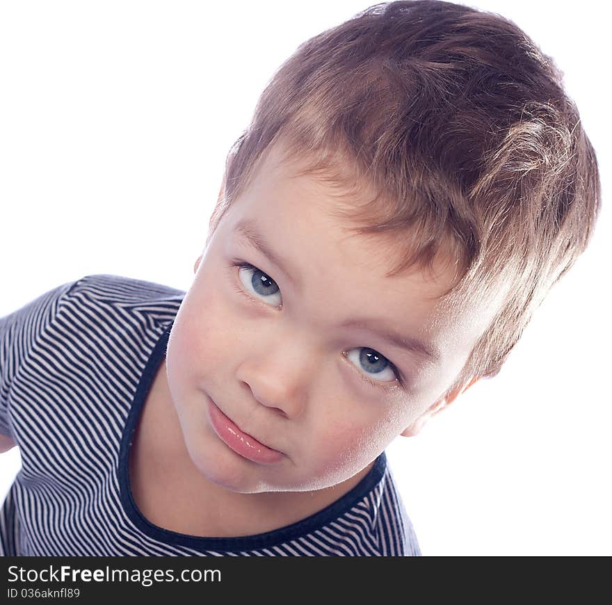 Portrait of small boy