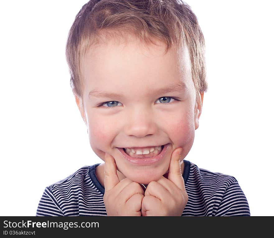 Portrait of small boy