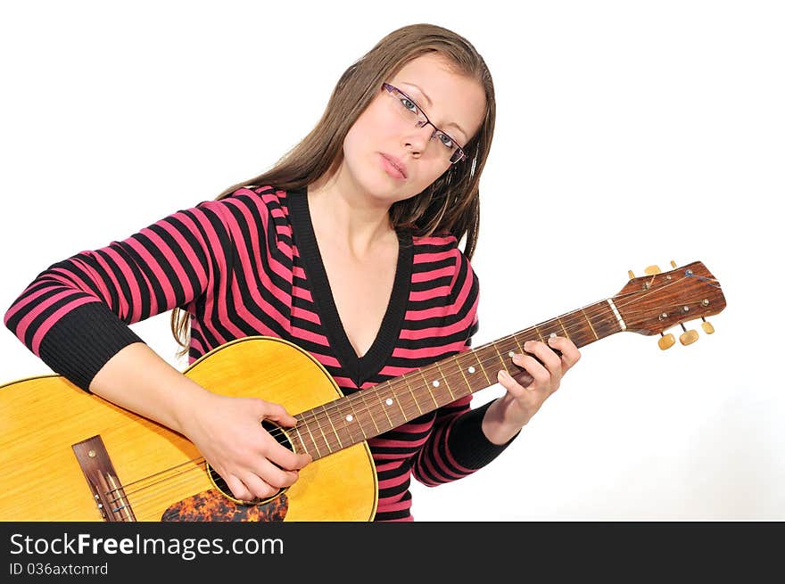 Girl with guitar 2