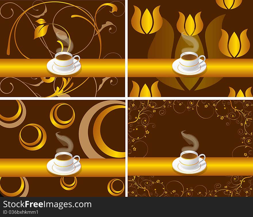 Bar restaurant lounge coffee Illustration vector f